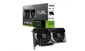 Asus Videókártya NVIDIA RTX Dual 5060 8GB GDDR7 (DUAL-RTX5060-O8G)